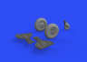 632155 Bf 108 колёса spoked 1/32