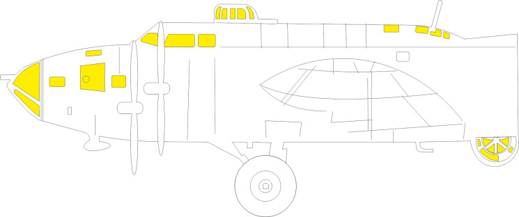 EX1166 Маски B-17F