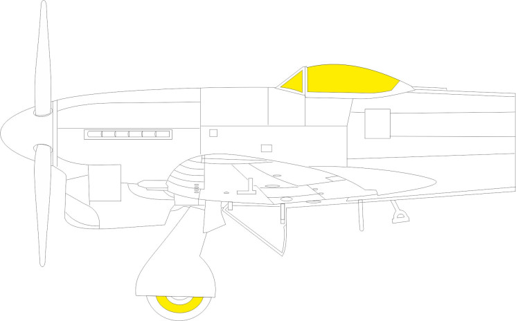 Маски CX627 Tempest Mk.V 1/72