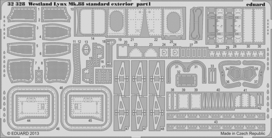 32328 Lynx Mk.88 экстерьер 1/32