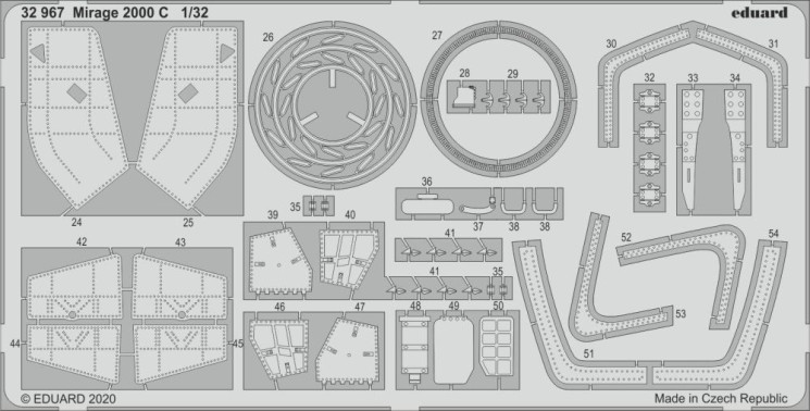 32967  Mirage 2000 C 1/32