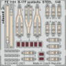 FE1181  B-17F привязные ремни 1/48