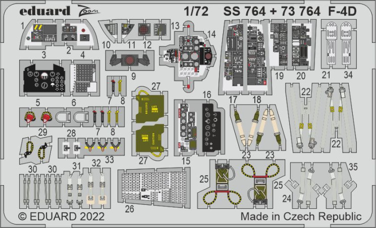 SS764  F-4D 1/72