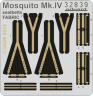 32839 Mosquito Mk. IV ремни FABRIC 1/32