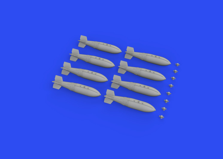 672277 Британские планирующие бомбы 1000lb 1/72