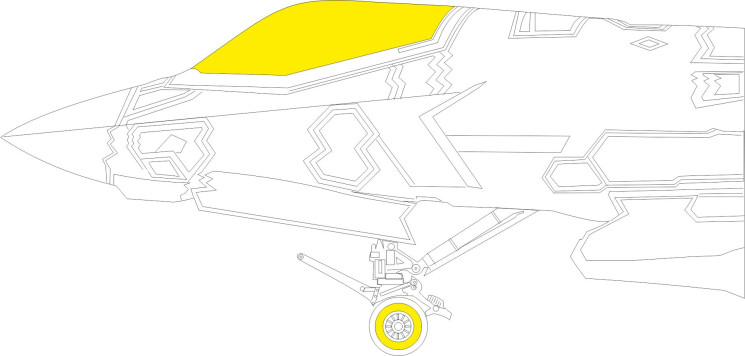 Маски EX900 F-35B 1/48
