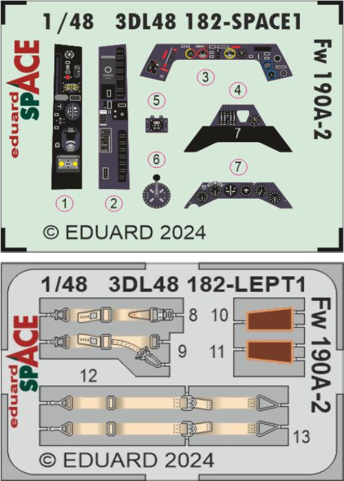 3DL48182 Fw 190A-2 SPACE 1/48