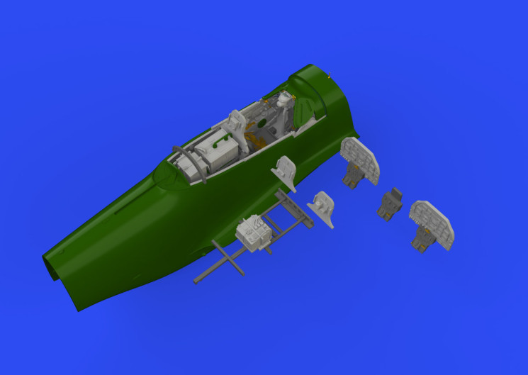 648600 F-6D cockpit 1/48