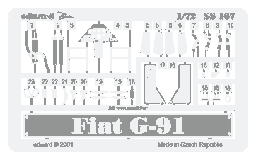 SS167 Fiat G-91 1/72