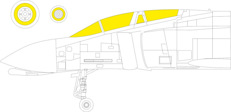 CX621 Маски на F-4D 1/72