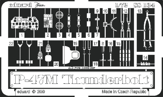 SS134 P-47M 1/72