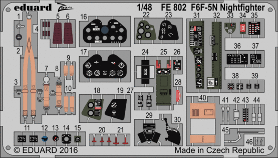 FE802 F6F-5N Nightfighter 1/48