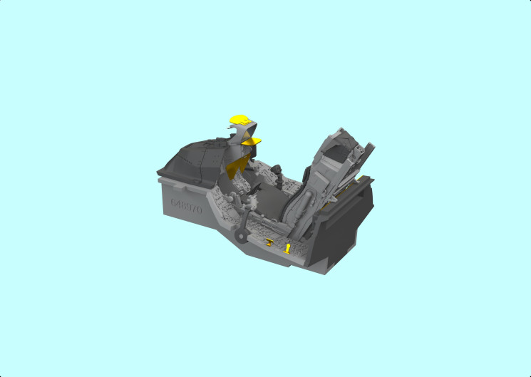 648970 F-16C Block 42 до 2005 року PRINT 1/48