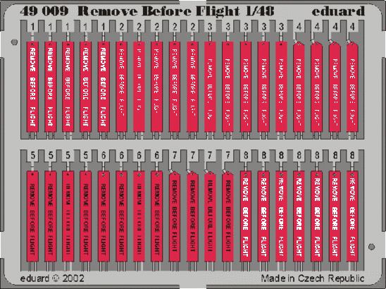 49009 Remove Before Flight 1/48