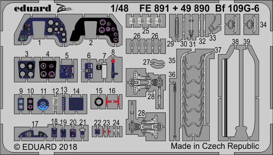 FE891 Bf 109G-6 1/48