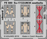 FE889 Су-17/22УM3K ремни, сталь 1/48