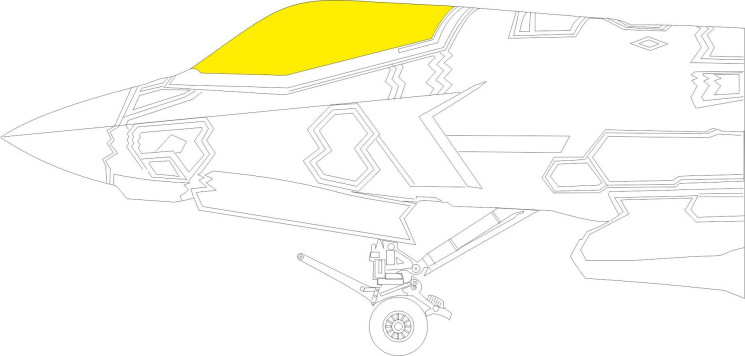 EX1011 Маски F-35B 1/48