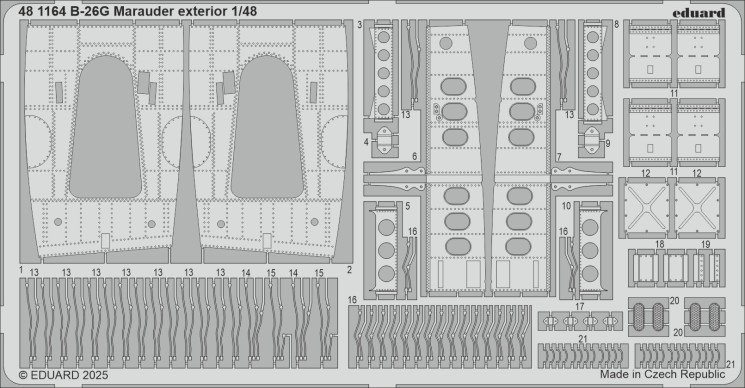 481164 B-26G Marauder екстерєр 1/48