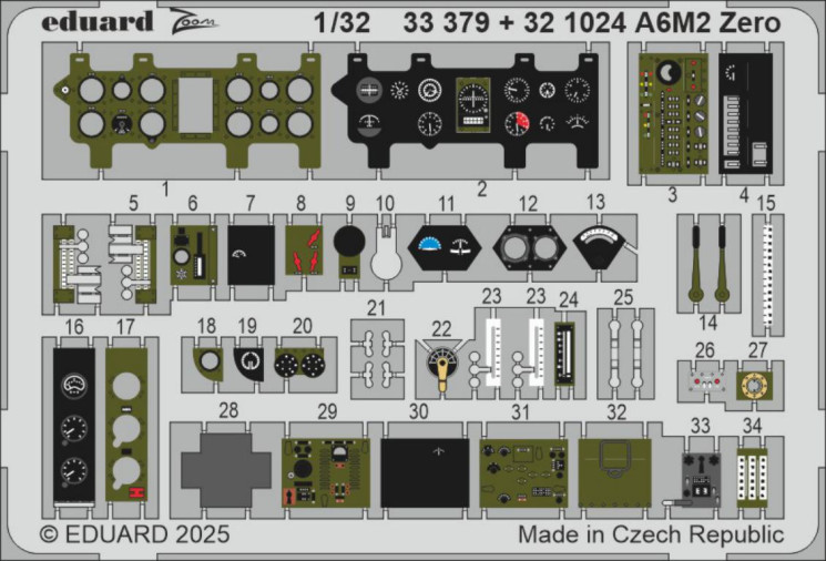 33379 A6M2 Zero 1/32