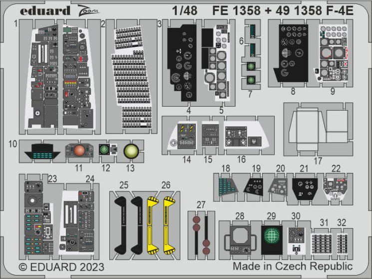 FE1358 F-4E 1/48