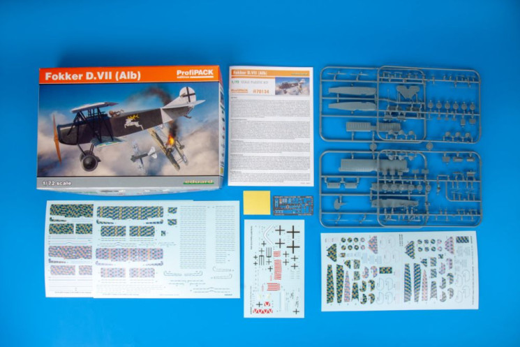 70134 Fokker D.VII(Alb) 1/72