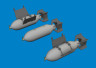 6481079 P-40 M64 500-фунтові бомби США 1/48