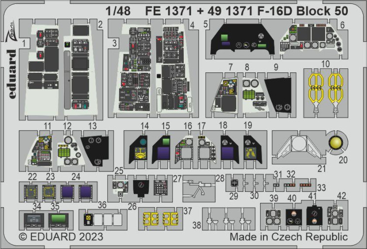 491371 F-16D Block 50 1/48