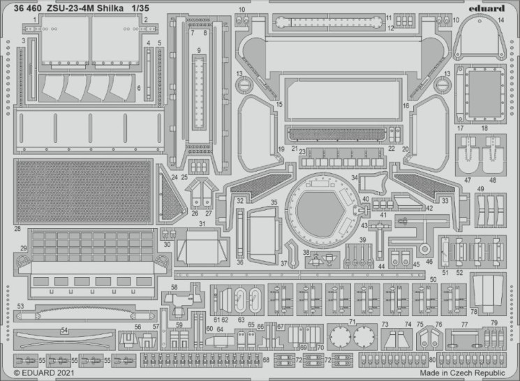 36460  ZСУ-23-4M Шилка 1/35