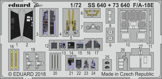 73640 F/A-18E 1/72