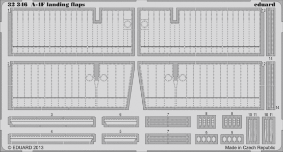 32346 A-4F закрылки 1/32