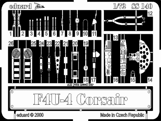 SS140 F4U-4 1/72