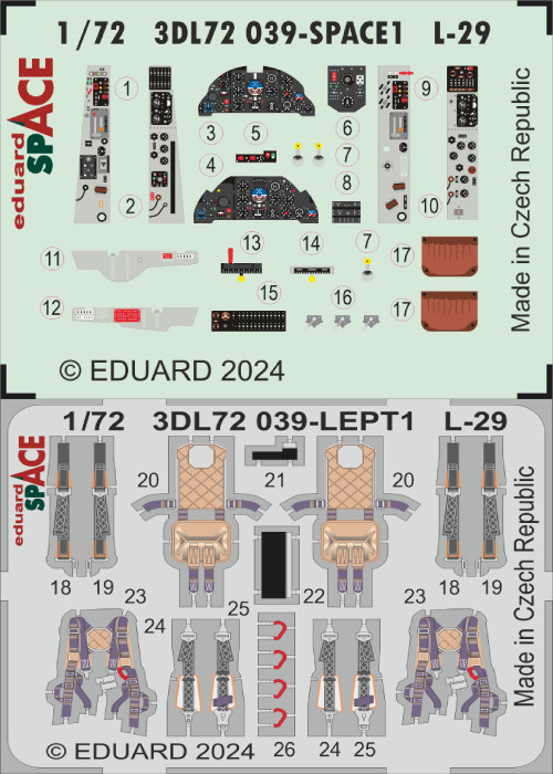 3DL72039 L-29 SPACE 1/72