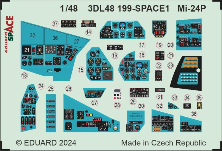 3DL48199 Mi-24П SPACE 1/48