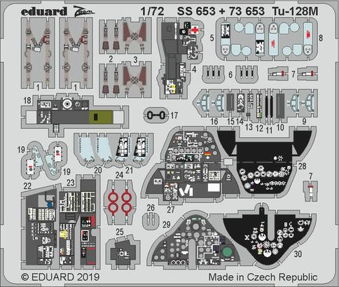 SS653 Ту-128M 1/72