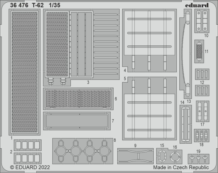36476  T-62 1/35
