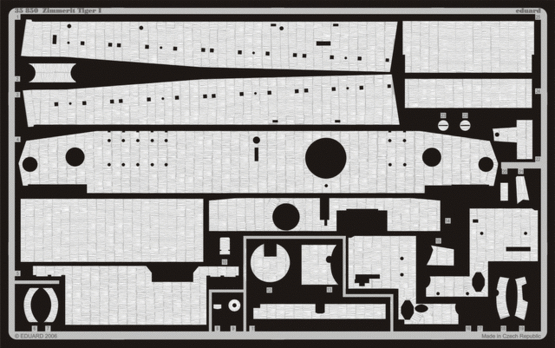35850 Zimmerit Tiger I 1/35