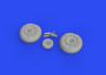 648603 Bf 110G wheels 1/48