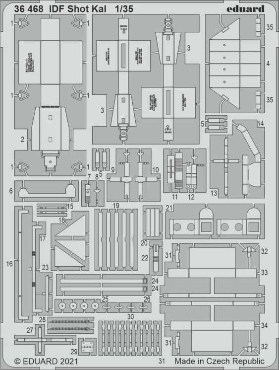 36468  IDF Shot Kal 1/35