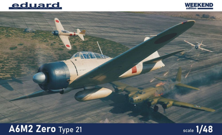84189 A6M2 Zero Type 21 1/48