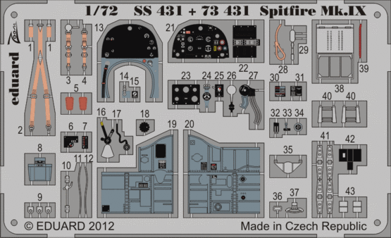 73431 Spitfire Mk. IX 1/72