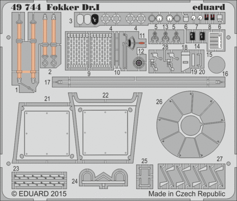 49744 Fokker Dr. I 1/48