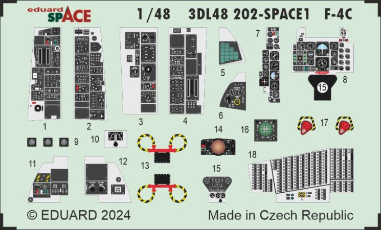3DL48202 F-4C SPACE 1/48