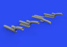 648606 Bf 110G-4 exhaust stacks 1/48
