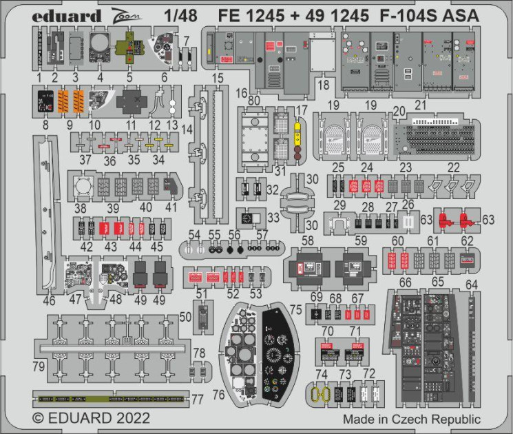 491245  F-104S ASA 1/48