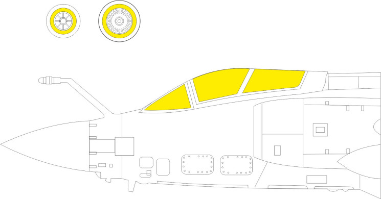 EX1034 Маски Buccaneer S.2B 1/48