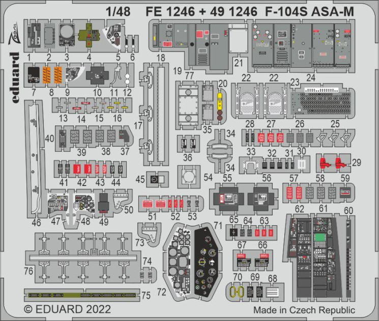 491246  F-104S ASA-M 1/48