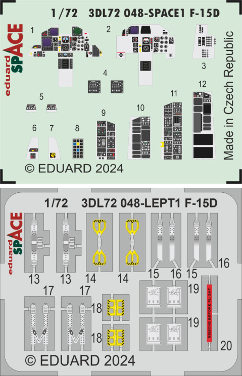 3DL72048 F-15D SPACE 1/72