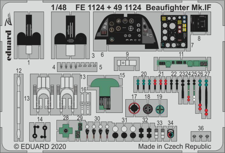 FE1124  Beaufighter Mk.IF 1/48
