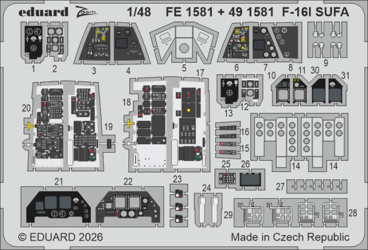 FE1581 F-16I SUFA