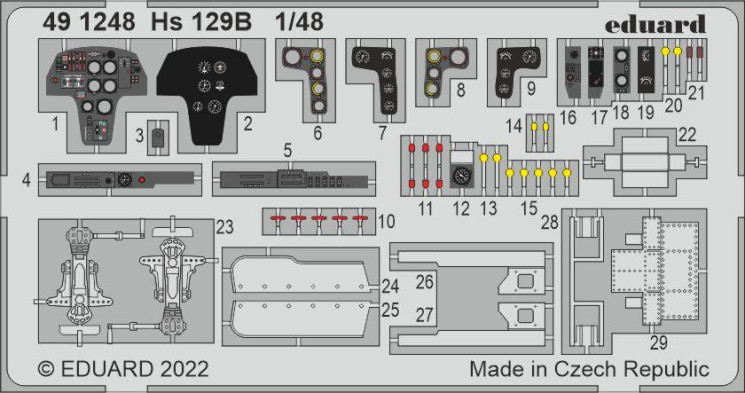 491248  Hs 129B 1/48